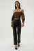 THIRD FORM PU JEAN | BLACK