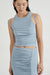 THIRD FORM PUSH PULL TANK | BLUE HAZE