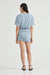 THIRD FORM PUSH PULL TEE DRESS | BLUE HAZE