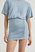 THIRD FORM PUSH PULL TEE DRESS | BLUE HAZE