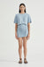 THIRD FORM PUSH PULL TEE DRESS | BLUE HAZE
