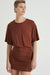 THIRD FORM PUSH PULL TEE DRESS | CINNAMON