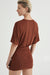 THIRD FORM PUSH PULL TEE DRESS | CINNAMON