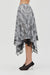 THIRD FORM REFLECT HANDKERCHIEF SKIRT | DAY & NIGHT