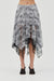 THIRD FORM REFLECT HANDKERCHIEF SKIRT | DAY & NIGHT