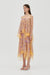 REFLECT HANDKERCHIEF SKIRT | LAVENDER & MANGO - THIRD FORM