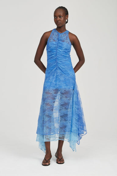 REFLECT LAYERED LACE DRESS | SEA & SKY - THIRD FORM
