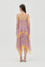 REFLECT STRAPLESS TOP | LAVENDER & MANGO - THIRD FORM