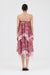 THIRD FORM REFLECT STRAPLESS TOP | MERLOT & ROSÈ