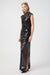 REFLECTION SEQUIN MAXI DRESS | BLACK - THIRD FORM