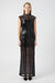 REFLECTION SEQUIN MAXI DRESS | BLACK - THIRD FORM