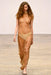 REFLECTION SEQUIN MAXI DRESS | HONEY - THIRD FORM
