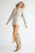 REFLECTION SEQUIN MIDI SKIRT | HONEY - THIRD FORM