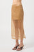 THIRD FORM REFLECTION SEQUIN MIDI SKIRT | HONEY