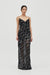 THIRD FORM REFRACT BIAS MAXI DRESS | AFTERDARK