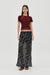 REFRACT BIAS MAXI SKIRT | AFTERDARK - THIRD FORM