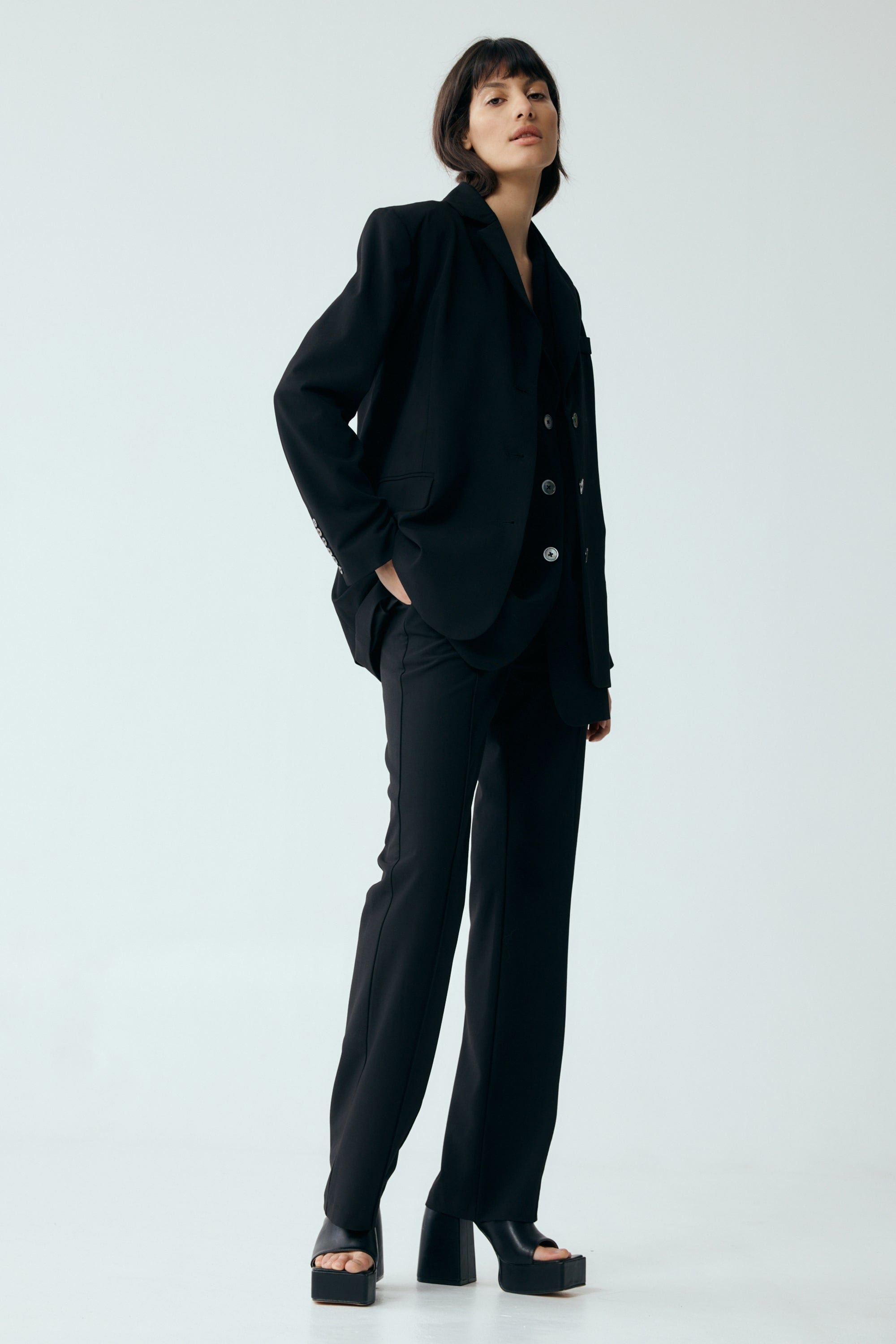 RESET TAILORED BLAZER | BLACK | Third Form | Women's Fashion on Sale ...
