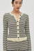 RESONANCE KNIT CARDIGAN | CREAM & COFFEE - THIRD FORM