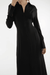 RETROSPECT MIDI SHIRT DRESS | BLACK - THIRD FORM