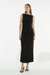 THIRD FORM RETROSPECT TUCK MAXI DRESS | BLACK