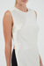 REVERY HIGH SPLIT TANK DRESS | CREAM - THIRD FORM
