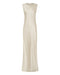 REVERY HIGH SPLIT TANK DRESS | CREAM - THIRD FORM