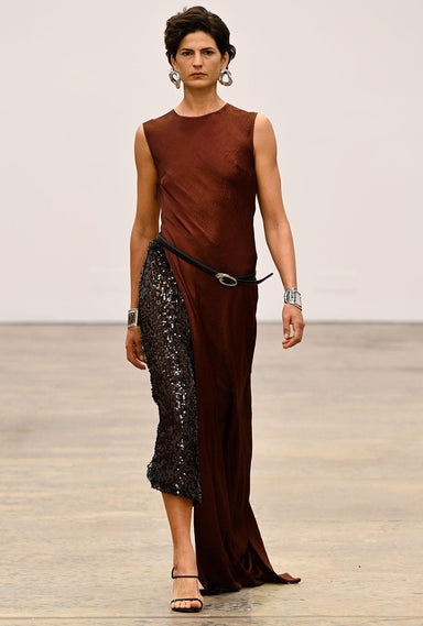 REVERY HIGH SPLIT TANK DRESS | SHIRAZ - THIRD FORM