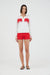 THIRD FORM REWIND KNIT LONG SLEEVE POLO | CHERRY TOMATO