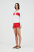 THIRD FORM REWIND KNIT LONG SLEEVE POLO | CHERRY TOMATO