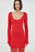 REWIND KNIT MAXI DRESS | CHERRY TOMATO - THIRD FORM