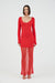 REWIND KNIT MAXI DRESS | CHERRY TOMATO - THIRD FORM