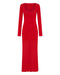 THIRD FORM REWIND KNIT MAXI DRESS | CHERRY TOMATO