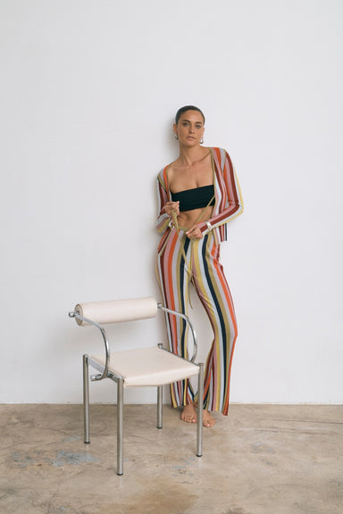 RHYTHM KNIT FLARE | MIRAGE STRIPE - THIRD FORM