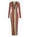 THIRD FORM RHYTHM KNIT MAXI DRESS | MIRAGE STRIPE