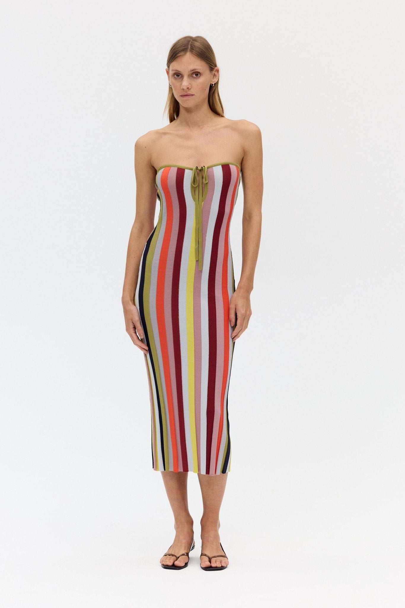 knit dresses brisbane queensland australia Kendrick White Sequin Knit Long Sleeve Maxi Dress