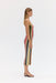 RHYTHM KNIT STRAPLESS MIDI | MIRAGE STRIPE - THIRD FORM