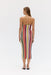THIRD FORM RHYTHM KNIT STRAPLESS MIDI | MIRAGE STRIPE