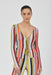 RHYTHM KNIT TIE CARDIGAN | MIRAGE STRIPE - THIRD FORM