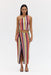 RHYTHM KNIT WRAP SKIRT | MIRAGE STRIPE - THIRD FORM