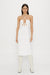 THIRD FORM RIP TIDE MIDI SLIP DRESS | OFF WHITE