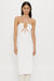 THIRD FORM RIP TIDE MIDI SLIP DRESS | OFF WHITE