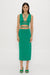 THIRD FORM RIP TIDE WRAP AROUND SKIRT | EMERALD