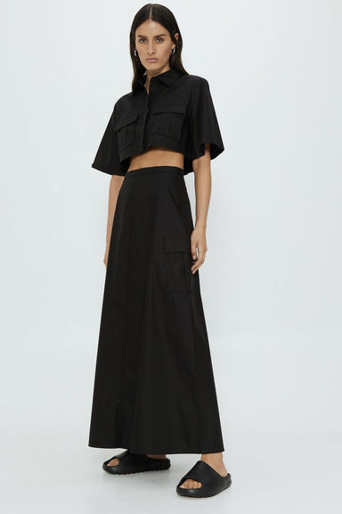 THIRD FORM ROAM MAXI SKIRT | BLACK | FINAL SALE