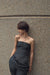 THIRD FORM ROLLING WAVE STRAPLESS MINI | BLACK