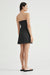 THIRD FORM ROLLING WAVE STRAPLESS MINI | BLACK