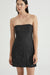 THIRD FORM ROLLING WAVE STRAPLESS MINI | BLACK
