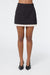 SABLE MINI SKIRT | BLACK - THIRD FORM