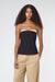 SABLE STRAPLESS BODICE | BLACK - THIRD FORM