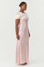 SATIN BIAS MAXI TEE DRESS | FAIRY FLOSS - THIRD FORM