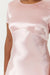 SATIN BIAS MAXI TEE DRESS | FAIRY FLOSS - THIRD FORM